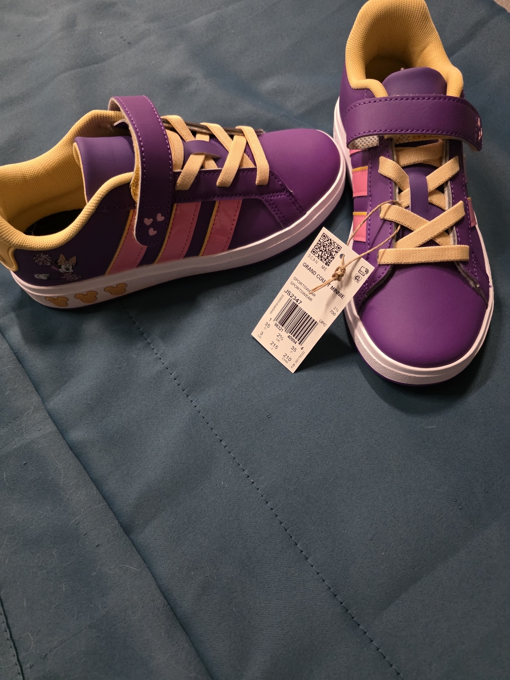 Special Edition Kids Adidas/Disney/Minnie Mouse Colab Sneakers